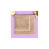 Matmel Soft Samantha Ayak Havlusu - Koyu Bej - 60X60 cm - Çok Renkli - 5