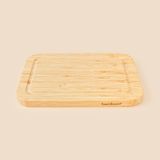 Matmel Talau Küçük Boy Kesme Tahtası - Açık Kahverengi - 20X27 cm - Renkli - TEK EBAT