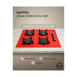 MATPRO KUMTEL SET ÜSTÜ OCAK KORUYUCU SİLİKON MAT