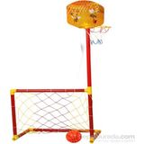 Matraks Cocuklar İçin Basketbol Potalı Futbol Kalesi