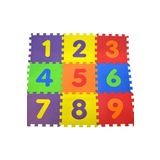Matrax Oyuncak Eva Puzzle 33X33Cm X 7 Mm Yer Matı Rakamlar (9 Parça)