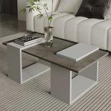 Matris Modern Orta Sehpa – Geometrik Tasarım Ve Şık Detaylar