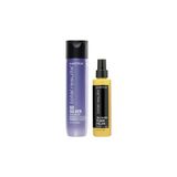Matrix So Silver Mor Şampuan 300ML + Flash Filler Bakım Spreyi 125ML Bakım Seti