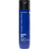 Matrix Total Results Brass Off Kumral Saçlar Için Renk Koruyucu Mavi Şampuan 300ml - 1