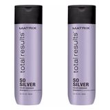 Matrix Total Results So Silver Gri ve Gümüş Saçlar Için Bakım Şampuanı -300 ml 2'li