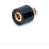 Matsan 35 - 50 - 70 mm Avrupa Tip Kaynak Makina Bağlantı Dişi Jak - Siyah