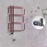 MATSU Elektrikli Havlupan 540x884 Rose Gold (Thesis Termostat) 200W