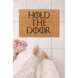 MatsUp Koko Kapı Önü Game Of Thrones Hold The Door Yazı Baskılı Paspas