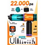 Matt Mcv22 Şarjlı Araç Süpürgesi Sarı 22.000Pa Güçlü Vakumlu Type-C Şarjlı 220Ml