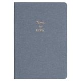 Matt Notebook 14x20 cm Sert Kapak Çizgili Mavi Defter