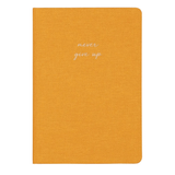 Matt Notebook 14x20 cm Sert Kapak Noktalı Hardal Defter