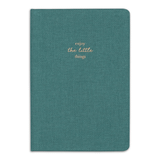 Matt Notebook 14x20 cm Sert Kapak Noktalı Koyu Yeşil Defter