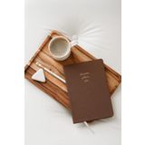 Matt Notebook 14x20 Sert Kapak Noktalı Kahverengi Defter