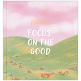 Matt Notebook 15X15 cm Kare Tarihsiz Not Defteri Çizgili Manzara - Pembe