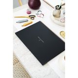 Matt Notebook 2026-2027 16 Aylık Akademik Masaüstü Planlayıcı Takvim 25X35 cm - Siyah - Siyah - Kırmızı - Mavi