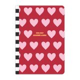 Matt Notebook 2026-2027 A5 Akademik Ajanda 15x21 cm - 17 Aylık Kalp