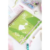 Matt Notebook 2026-2027 A5 Akademik Ajanda Spiralli 15X21 cm - 17 Aylık - Yeşil