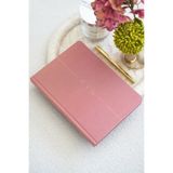 Matt Notebook 2026-2027 A5 Keten Akademik Ajanda 15X21 cm - 17 Aylık Pembe