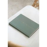 Matt Notebook 2026-2027 A5 Keten Akademik Ajanda 15X21 cm - 17 Aylık Yeşil