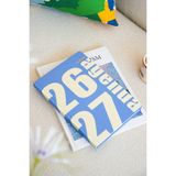 Matt Notebook 2026-2027 B5 Akademik Ajanda 17X24 cm - 17 Aylık Mavi
