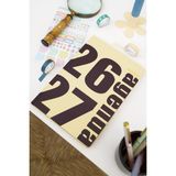 Matt Notebook 2026-2027 B5 Akademik Ajanda 17X24 cm - 17 Aylık Sarı