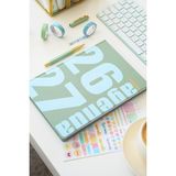 Matt Notebook 2026-2027 B5 Akademik Ajanda 17X24 cm - 17 Aylık Yeşil