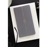 Matt Notebook 2026 Yılı 12 Aylık Füme Haftalık Keten Cep Ajandası