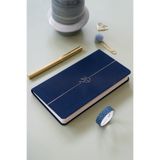 Matt Notebook 2027 Yılı Haftalık Keten 9X17 cm Cep Ajandası 12 Aylık Lacivert
