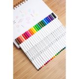 Matt Notebook 24 Renk Fineliner 0.4 mm Yazı ve Çizim Kalem Seti