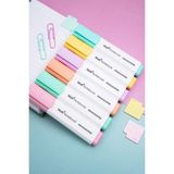 Matt Notebook 6'lı Highlighter Pastel Renk Fosforlu Kalem Seti - Çok Renkli