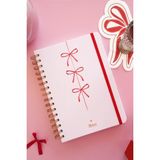 Matt Notebook A5 15X21 cm Spiralli Lastikli Kareli Tarihsiz Not Defteri Fiyonk