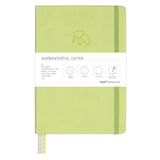 Matt Notebook A5 Antibakteriyel Noktalı Açık Yeşil Defter