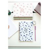 Matt Notebook A5 Spiralli Okul Defteri 80 Yaprak 4'lü Set - Kareli Meyveler