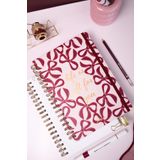 Matt Notebook B5 17X24 cm Spiralli Lastikli Düz, Çizgisiz Tarihsiz Not Defteri Fiyonklar