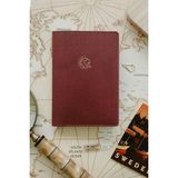 Matt Notebook Bordo Pasaport Kılıfı Suni Deri Şık Tasarımlı Kadınlar İçin Özel Model