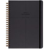 Matt Notebook Lastikli Spiralli Sert Kapak Kareli Not Defteri 20x28 cm 224 Sayfa 90 gr Çift Taraflı