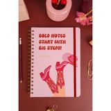 Matt Notebook Matt B5 Spiralli Lastikli Noktalı Not Defteri 17X24 cm 112 Yaprak Türkiye Menşeli
