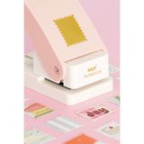 Matt Notebook Pul Şekilli Delgeç 2.1x2.5 cm Pembe