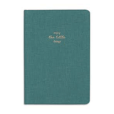Matt Notebook Sert Kapak Düz Çizgisiz 14x20 cm Koyu Yeşil Defter