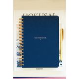 Matt Notebook Spiralli A5 15X21 cm Lacivert Keten Not Defteri 104 Yaprak 208 Sayfa