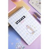 Matt Notebook Youna Sticker Book 674 Adet Renkli Etiket Defteri