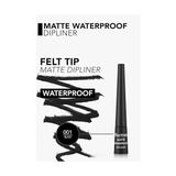 Matte Waterproof Yüksek Pigmentli & Mat Bitişli 001 Siyah Dipliner - Option-1