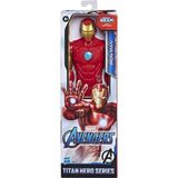 Mattel Avengers: Endgame Iron Man Titan Hero Figür - Kırmızı
