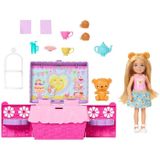 Mattel Barbie Family & Friends Club Chelsea Pop-Up Tea Party Playset