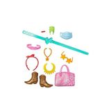 Mattel Barbie Moda Aksesuarları Paketi, 11 Parça, Gökkuşağı Desenli, 3+ Yaş