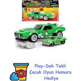 Mattel Brick Shop Hot Wheels Speed Camaro, JFT16 + Play-Doh Oyun Hamuru