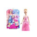 Mattel Disney Prensesi Cinderella Bebek, Çıkarılabilen 2 Büstiyer 2 Etek Ve 9 Aksesuar Jcr95