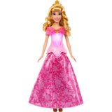Mattel Disney Prensesleri Aurora ve Büyülü Bebek Elbisesi, Dönüştürülebilir Elbise ve Parlak Korsajlı, Uyuyan Güzel Filmden Esinlenmiş, JLK24