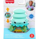 Mattel Fisher Price Deniz Dostları 2si 1 Arada Silikon Çıngırak Deniz Anası Jhb57