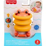 Mattel Fisher Price Deniz Dostları 2si 1 Arada Silikon Çıngırak Yengeç Jhb55
